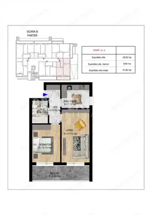 2 camere Incalzire Pardoseala -Credit 15% - imagine 5