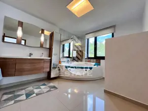 Casa de lux cu 5 camere, 4 bai, piscina privata , zona Aradului - imagine 9