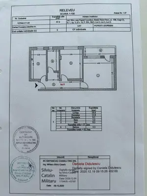 Proprietar - vand apart 2 camere Oltenitei - Farmacia Tei