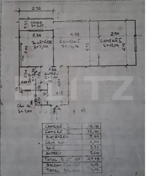 Apartament de vanzare, cu 2 camere, 47 mp,  zona BT ARENA-SALA POLIVALENTA - imagine 7