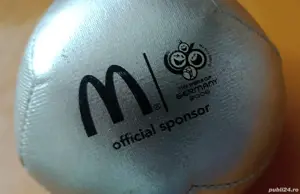 Jucarie minge mică de la McDonald's  - imagine 2