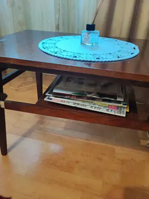 Măsuță vintage, maro, utilizabila 