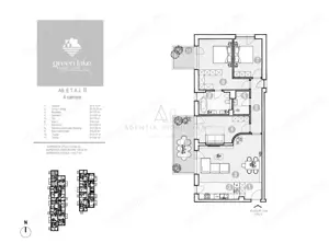 4 Camere Spatios| Baneasa | Green Lake - imagine 13