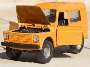 Macheta FIAT 1107 Nuova Campagnola Invernale Polistil 1:25 Italia