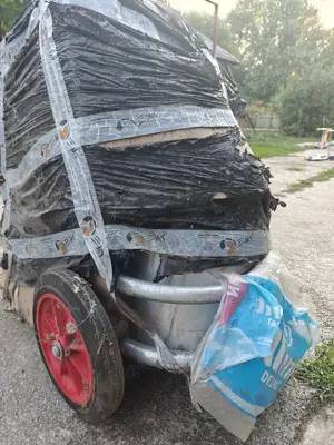 Aparat de muls vaci cu un post, un bidon aluminiu de 20l - imagine 3
