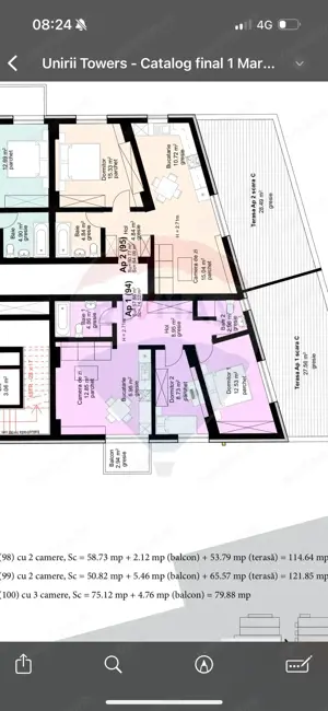 Apartament cu 3 camere de vânzare Baia Mare, în zona ultracentrală - imagine 4