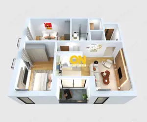 Apartament 3 camere, în zonă rezidențială exclusivistă, Cetate - imagine 2