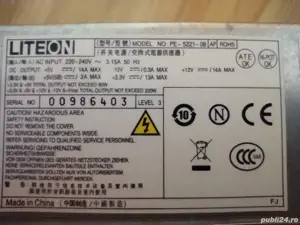 vând sursă PC liteon  - imagine 3