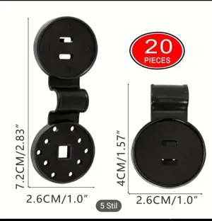 Set 21 cleme reutilizabile pentru plasă de umbrire (produsele sunt noi, nefolosite )