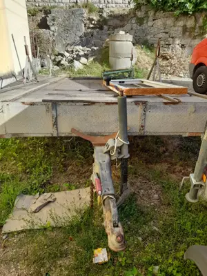 Remorcă cu prelată RESMA MERCOSOR 1900   MMA 1900 kg