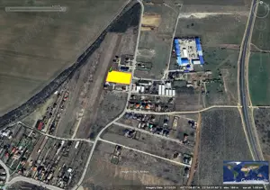 Teren intravilan 5000 mp, str. Aeroportului, Cârcea   52 m deschidere - imagine 3