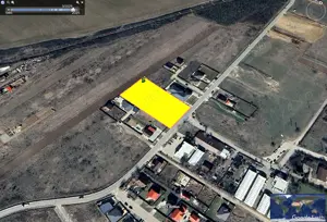 Teren intravilan 5000 mp, str. Aeroportului, Cârcea   52 m deschidere - imagine 4