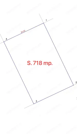 MT244 Teren intravilan, 718mp, cu UTILITATI - PISCHIA, la 150m de asfalt