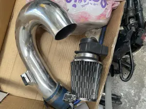 Filtru aier sport țeavă Inox  - imagine 3