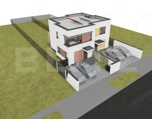 Duplex 3 camere, Su = 84,4 mp, St= 369,5 mp, Mosnita Noua
