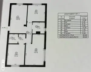 3 cam dec 2 bai centrala proprie zona Lipovei Piata Noua - imagine 10