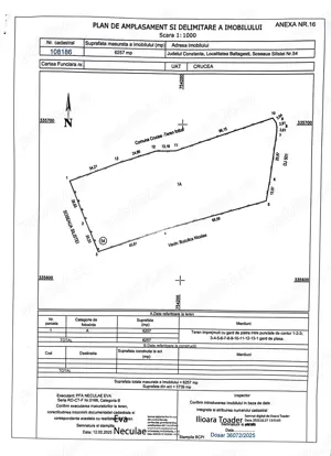 Teren intravilan   6300mp