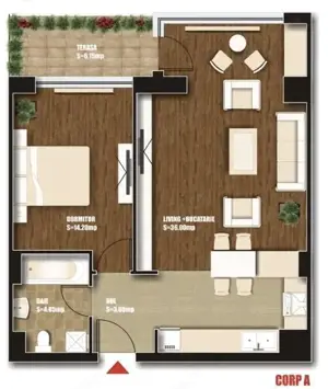 Apartament 2 camere, centrala proprie, Bd Ferdinand - 5 min metrou Iancului - imagine 5 Apartament 2 camere, centrala proprie, Bd Ferdinand - 5 min metrou Iancului - imagine 5