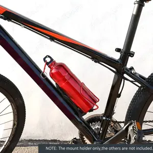 Suport ajustabil aluminiu cadru bicicleta mtb cursiera bidon sticlă hidratare - imagine 3