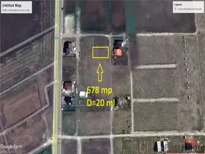 teren 678 mp , d=20 ml, zona Cuza Voda , Dedeman - imagine 2