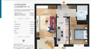 Apartament 2 camere Bloc 2025 Cartier Solar - imagine 10