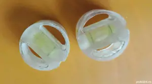 2 Piese cu bulă de aer, de la boloboc, nivela