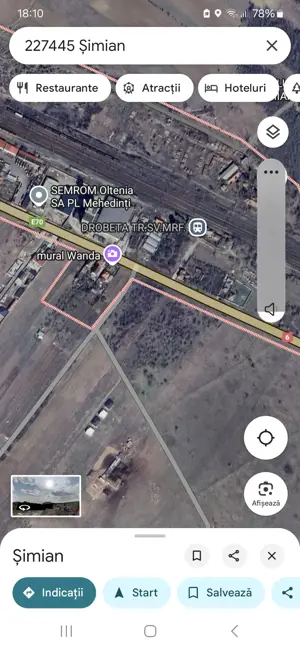 vând  teren  Simian - imagine 2