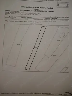 Vând teren intravilan 