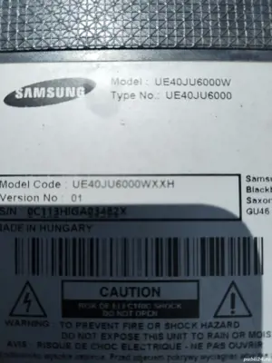 Dezmembrez Samsung UE40ju6000