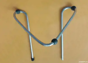 Stativ de inox de la un ventilator  - imagine 3