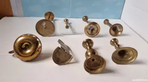 Lot sfeșnice din bronz - imagine 3