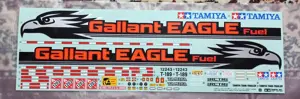 Sticker mare Tamiya Gallant Eagle - imagine 3