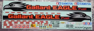 Sticker mare Tamiya Gallant Eagle - imagine 4