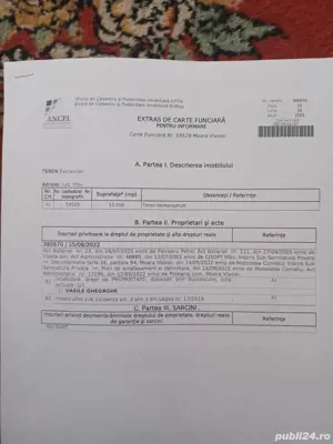 Vand Teren Extravilan - imagine 4