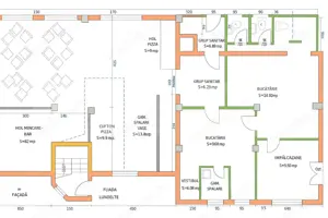 Spatiu comercial de inchiriat pentru PIZZERIE UTILAT 210mp+terasa ARADULUI