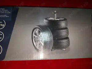 Suport modern, confortabil pentru roți auto (4 anvelope roti depozitare )