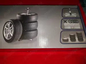 Suport modern, confortabil pentru roți auto (4 anvelope roti depozitare ) - imagine 6
