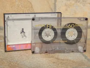 Caseta audio TDK Ferric 60 IEC I Type 1 inregistrata cu cutie - imagine 5