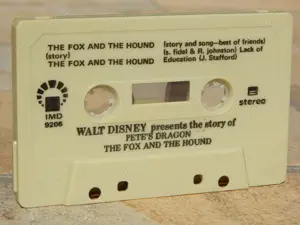 Caseta audio Pete's Dragon si The Fox and the Hound Walt Disney - imagine 3