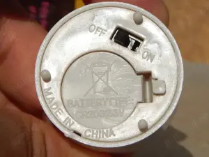 Lumanare electrica cu led si pahar suport cu cutie - imagine 5