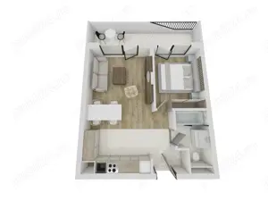 Apartament 1 si 2 camere str. Eroilor Floresti - imagine 4