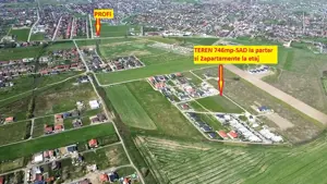 Teren Mosnita_SAD la parter, 2 ap la etaj, gaz, apa, curent - imagine 4