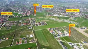 Teren Mosnita_SAD la parter, 2 ap la etaj, gaz, apa, curent