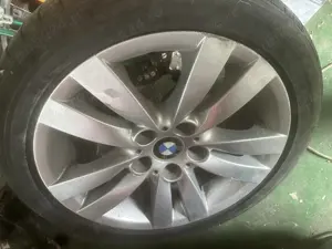 Vand 4 genti de BMW si 2 cauciucuri 255/40R17 - imagine 2