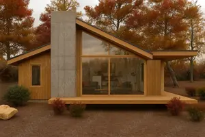 Constructii moderne pe structura din lemn - imagine 2