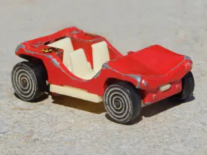 Macheta Dune Buggy Volkswagen Majorette 1:55 fabricat Franta 1975 stare uzata