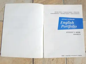 Manual engleza VIII English Portfolio Oxford 1999 British Council - imagine 3