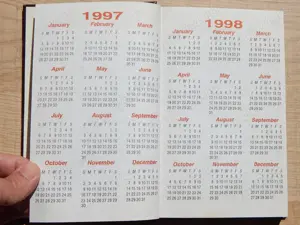 Agenda 1997 SC Marcofil Prodimex SRL nefolosita - imagine 5