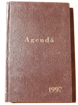 Agenda 1997 SC Marcofil Prodimex SRL nefolosita