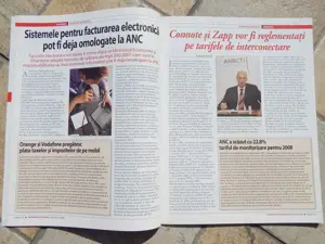 Revista Comunicatii Mobile editia 89 oct. 2008 afaceri telecomunicatii - imagine 5